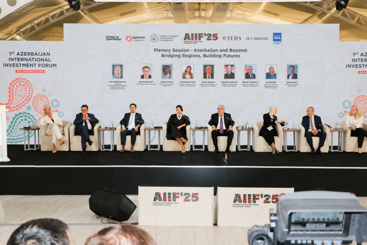 Bakıda AIIF 2025 – I Azərbaycan Beynəlxalq İnvestisiya Forumu keçirilir