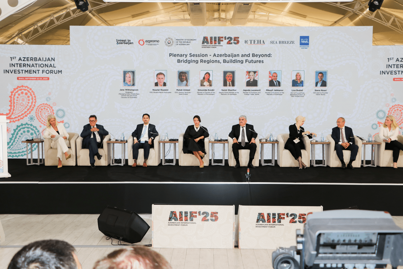 Bakıda AIIF 2025 – I Azərbaycan Beynəlxalq İnvestisiya Forumu keçirilir